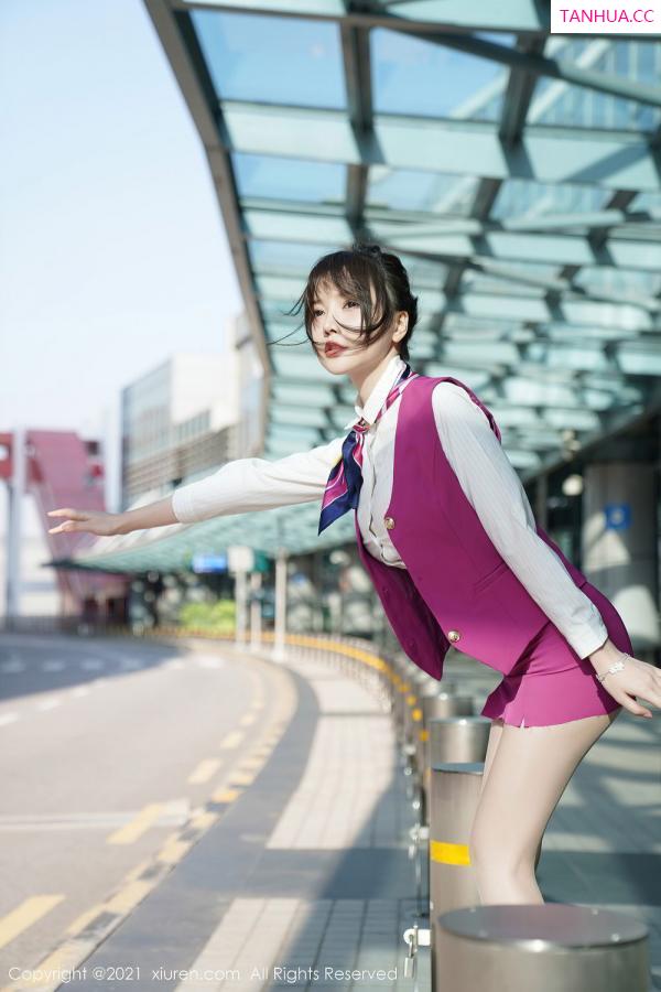 黄米妮  米妮大萌萌 [XiuRen]高清写真图 2021.02.18 No.3103 糯美子MINIbabe第8张图片
